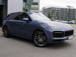 2018 Porsche Cayenne III, голубой, 4692000 рублей, вид 3