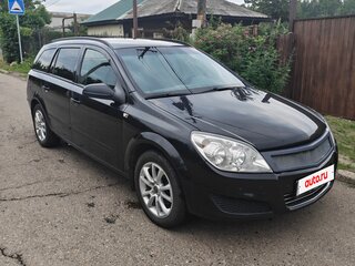 2008 Opel Astra H Рестайлинг, чёрный, 444000 рублей, вид 2
