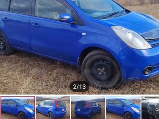 2005 Nissan Note I, синий, 400000 рублей, вид 4