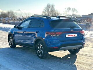 2019 Kia Rio X-Line IV, синий, 1600000 рублей, вид 4