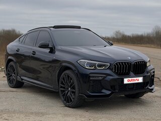 2021 BMW X6 30d III (G06), чёрный, 7000000 рублей, вид 4