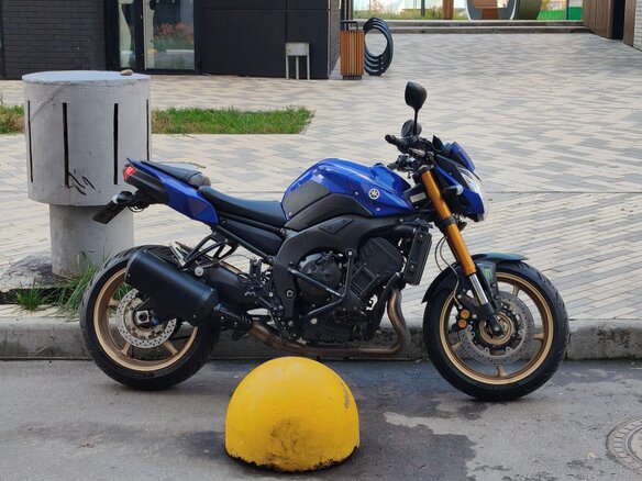 2016 Yamaha FZ8, синий, 450000 рублей - вид 8