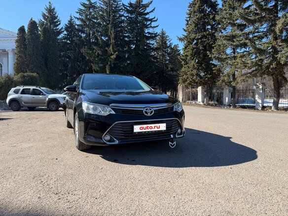 2014 Toyota Camry VII (XV50), чёрный, 2250000 рублей
