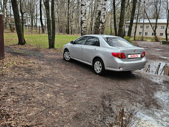 2007 Toyota Corolla AMT X (E140, E150), серый, 590000 рублей - вид 2