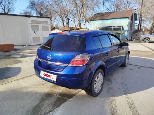 2007 Opel Astra H Рестайлинг, синий, 300000 рублей - вид 2