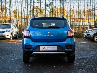 2016 Renault Sandero II, синий, 850000 рублей, вид 4