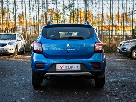 2016 Renault Sandero II, синий, 850000 рублей, вид 4