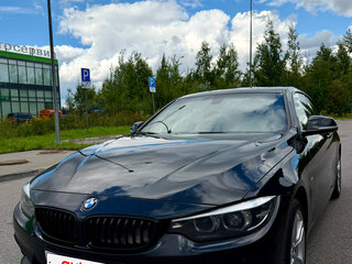 2017 BMW 4 серии 420i xDrive F32/F33/F36 Рестайлинг, чёрный, 2800000 рублей, вид 3
