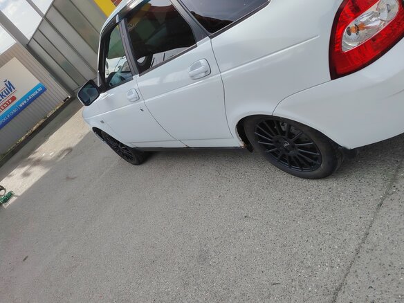 2012 Lada (ВАЗ) Priora I, белый, 350000 рублей - вид 3