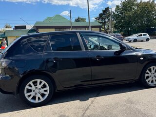 2008 Mazda 3 I (BK) Рестайлинг, чёрный, 460000 рублей, вид 3