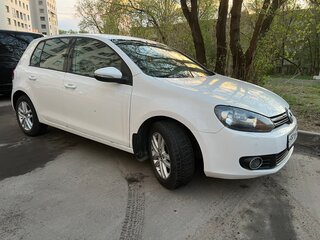 2010 Volkswagen Golf VI, белый, 740000 рублей, вид 4