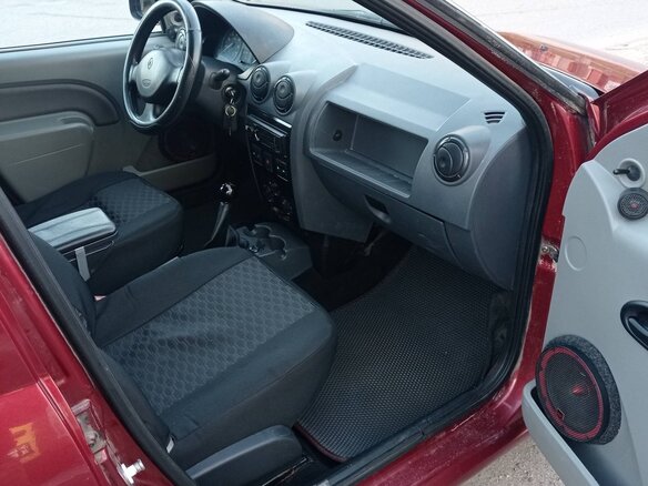 2009 Renault Logan I, пурпурный, 330000 рублей - вид 12