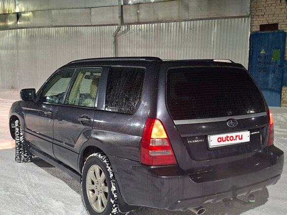 2007 Subaru Forester II Рестайлинг, серый, 580000 рублей - вид 3