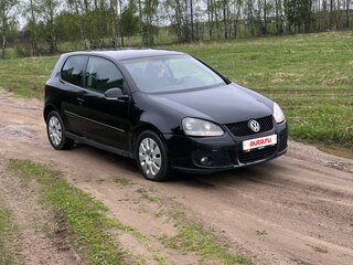 2007 Volkswagen Golf V, чёрный, 350000 рублей, вид 3