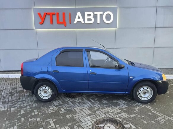 2007 Renault Logan I, синий, 250000 рублей - вид 3