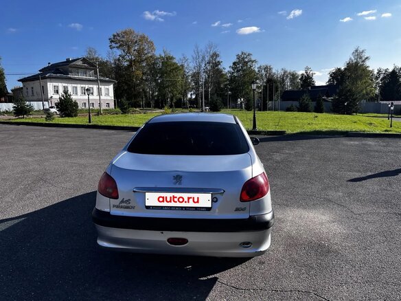 2007 Peugeot 206, серебристый, 280000 рублей - вид 3