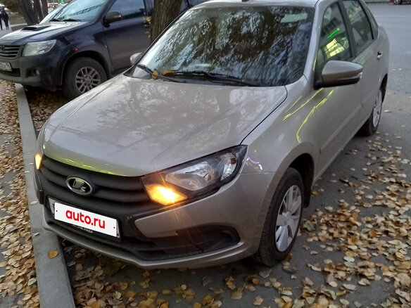 2022 Lada (ВАЗ) Granta Euro-2 I Рестайлинг, серый, 899999 рублей - вид 1