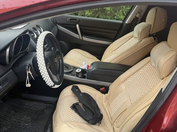 2008 Mazda CX-7 I, красный, 700000 рублей - вид 5