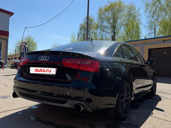 2012 Audi A6 IV (C7), чёрный, 1390000 рублей - вид 10