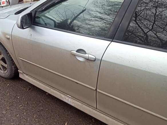 2003 Mazda Atenza I, серый, 490000 рублей - вид 7