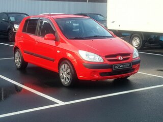 2007 Hyundai Getz I Рестайлинг, красный, 399000 рублей, вид 1