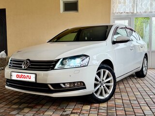 2014 Volkswagen Passat B7, белый, 1650000 рублей, вид 1