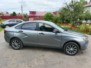 2017 Lada (ВАЗ) Vesta I, серый, 490000 рублей, вид 3