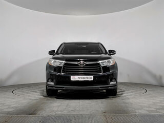 2014 Toyota Highlander III (XU50), чёрный, 1957000 рублей, вид 2