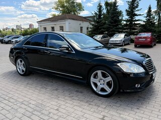 2008 Mercedes-Benz S-Класс 500 V (W221), чёрный, 1490000 рублей, вид 4