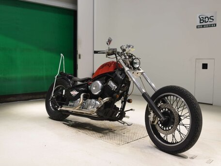 1997 Yamaha XVS400 Drag Star, красный, 274000 рублей, вид 5
