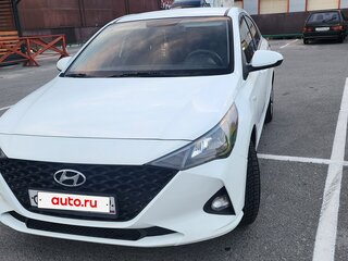 2020 Hyundai Solaris II Рестайлинг, белый, 1170000 рублей, вид 1