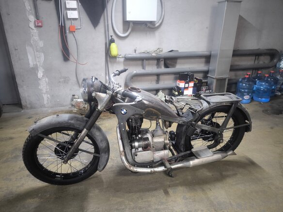 1951 BMW R 35, чёрный, 350000 рублей