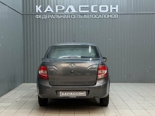 2015 Lada (ВАЗ) Granta I, серый, 449000 рублей, вид 4
