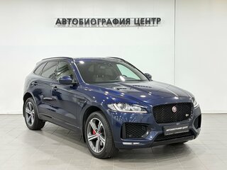 2017 Jaguar F-Pace I, синий, 2690000 рублей, вид 3