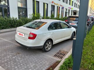 2014 Skoda Rapid I, белый, 648000 рублей, вид 2