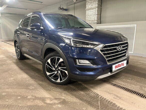 2019 Hyundai Tucson III Рестайлинг, синий - вид 5