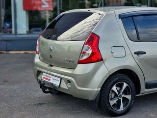 2012 Renault Sandero I, серебристый, 459000 рублей, вид 5