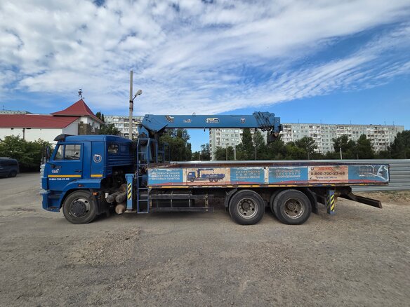 2014 КамАЗ 65117, синий, 3700000 рублей - вид 3