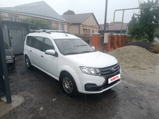 2024 Lada (ВАЗ) Largus Cross I Рестайлинг, белый, 1350000 рублей, вид 4