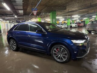 2020 Audi Q8 50 TDI I (4M), синий, 8720000 рублей, вид 2