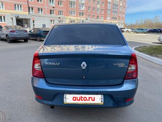 2010 Renault Logan I Рестайлинг, синий, 400000 рублей, вид 5