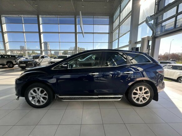 2010 Mazda CX-7 I Рестайлинг, синий, 895000 рублей - вид 6
