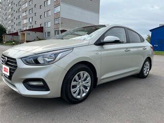 2018 Hyundai Solaris II, бежевый, 1550000 рублей, вид 5