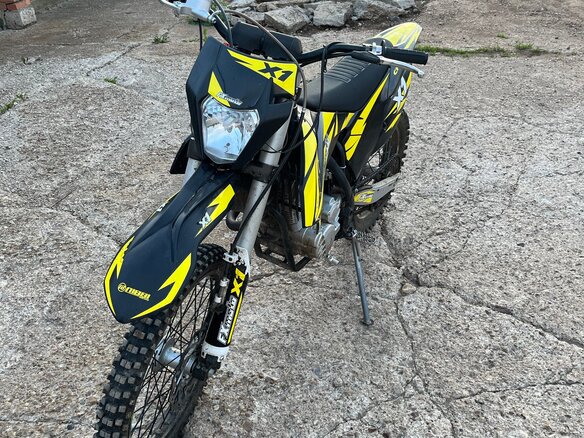 2023 FX moto X1 (CB 250), жёлтый, 129000 рублей - вид 2