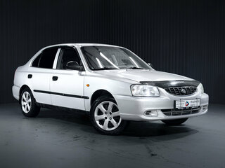 2005 Hyundai Accent ТагАЗ II, серебристый, 299000 рублей, вид 1