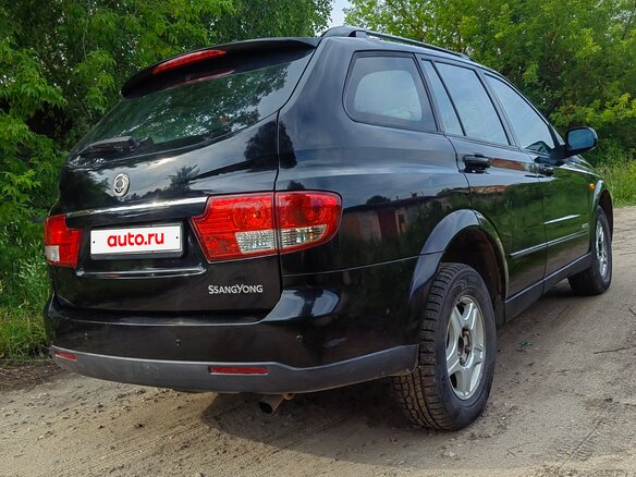 2008 SsangYong Kyron 5-speed I Рестайлинг, чёрный - вид 2