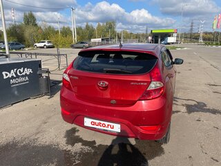 2011 Hyundai Solaris I, красный, 670000 рублей, вид 4