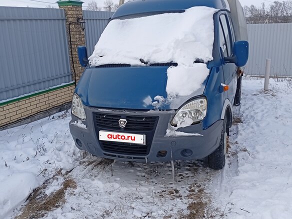 2007 ГАЗ ГАЗель (33023/330273) Фермер, синий, 570000 рублей - вид 2