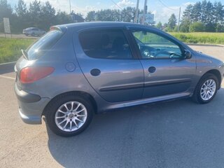 2007 Peugeot 206, серый, 375000 рублей, вид 4