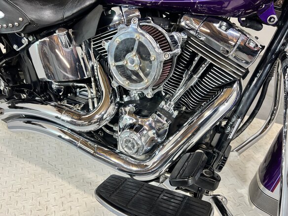 2001 Harley-Davidson Heritage, фиолетовый, 510000 рублей - вид 12